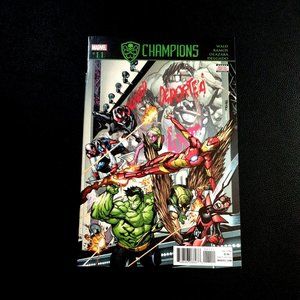 Marvel Comics Champions 11 Oct 2017 Book Collector Bagged Boarded Waid Ramos